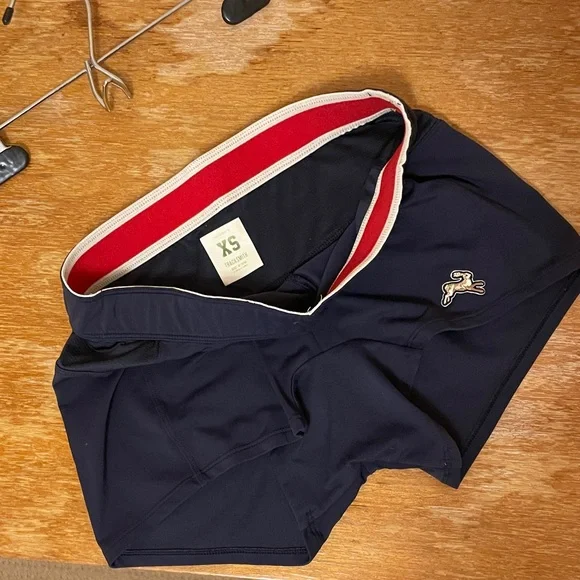 Navy Tracksmith Lane 5 short - Picture 3 of 4